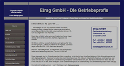 Desktop Screenshot of etrag.info